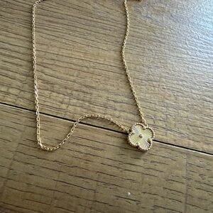 Motif inspired Necklace 10K Solid Gold